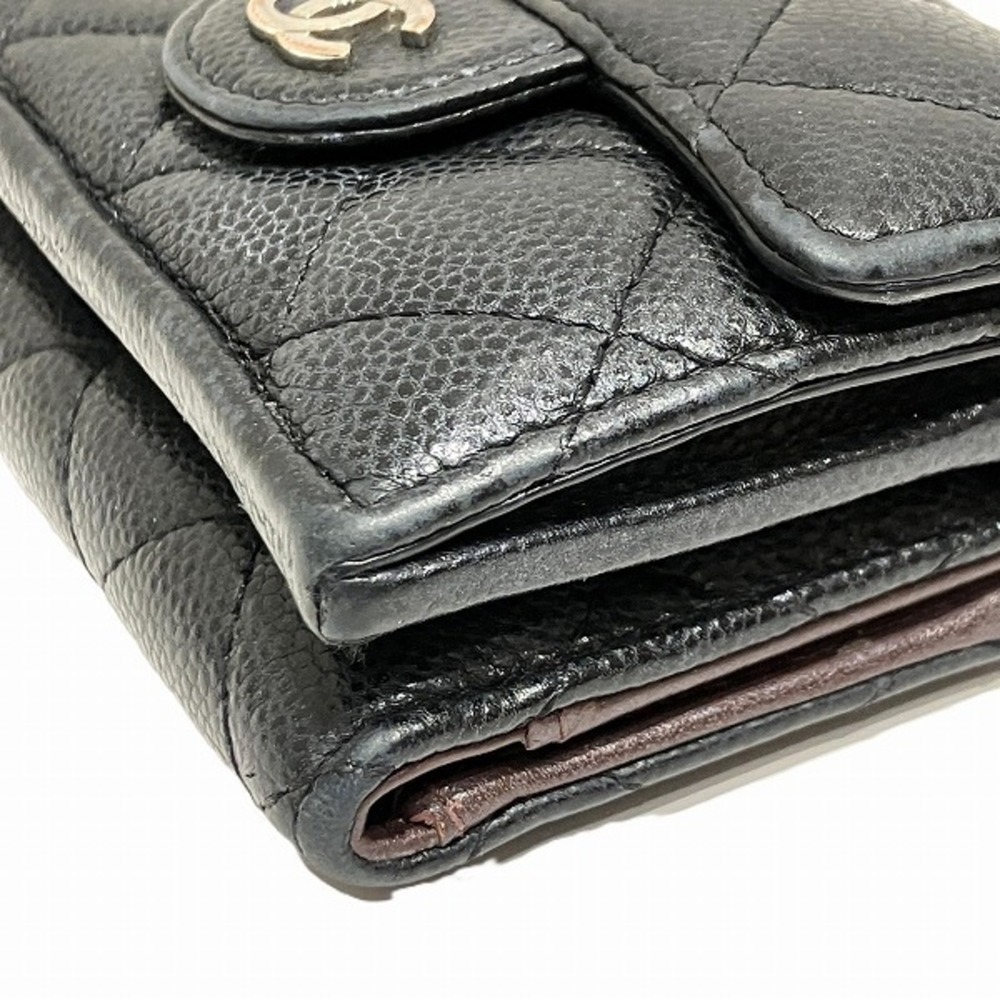CHANEL Black Coco Mark Wallet - Picture 5 of 9